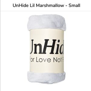 UnHide lLil Marshmallow - Small Throw Blanket